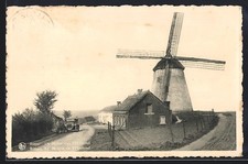 Old postcard Renaix / Ronse, De Molen van l'Hootond, windmill 1957 