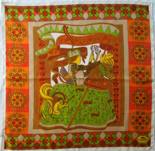 Longchamp foulard soie - foulard,