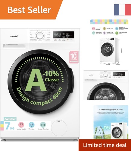 Lave linge compact - comfee, 7kg
