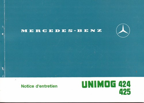 Mercedes benz unimog 424 - unimog,