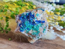 Azurite malachite brute