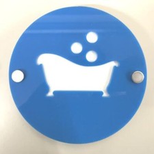 Bain Et Bulles Signe - Flottant - Rond