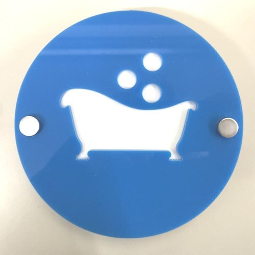 Bain bulles signe - bain,