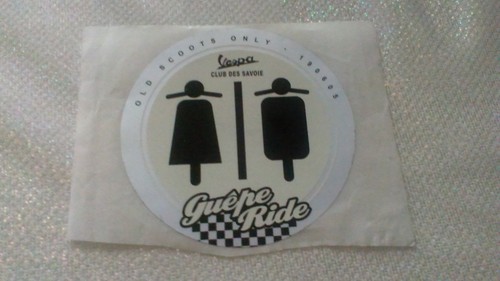 Sticker scooter vespa - sticker, club