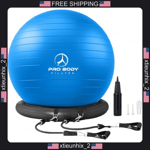 Exercise ball chair with - ball,