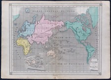 1880ca - Carte géographique
