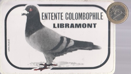 Stickers entente colombophile - stickers.,