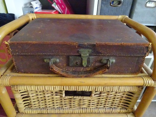 Ancienne valise vintage tole - vintage, &