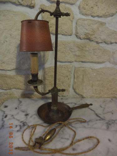 Superbe lampe bouillotte - superbe,