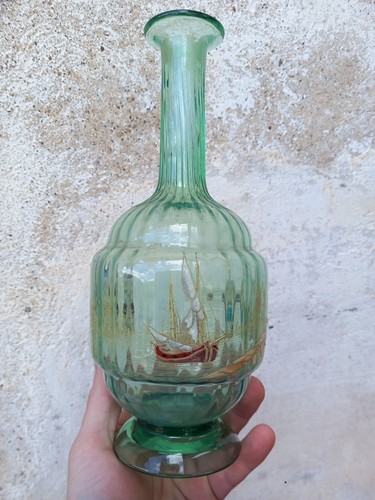 Bouteille verre soufflé - bouteille,