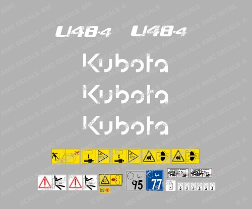 Kubota u48 mini - u48-4, digger