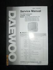Daewoo CP-082 GB14H3 T1  Colour Television Official Service Manual Genuine item