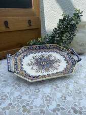 Plat Ancien en Faïence de Desvres – Signé Fourmaintraux – XIXe siècle Plateau