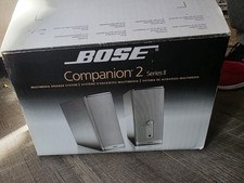Bose Companion 2 Series II Desktop Laptop PC Multimedia Computer Speaker System
