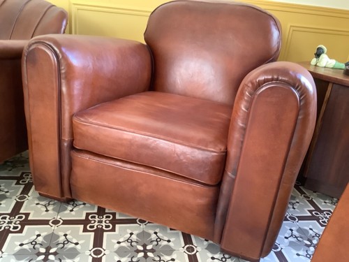 Fauteuil club l93xh74 refait - fauteuil,