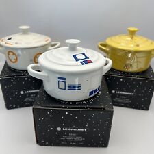 Le Creuset Star Wars Mini Cocottes Set Of 3 BB-8 C-3PO & R2-D2 8 Oz. 250 mL