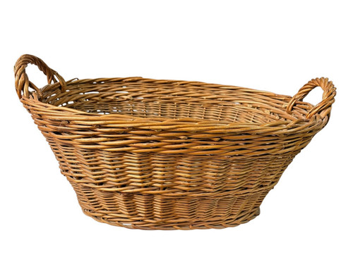 Ancien panier osier - panier, en