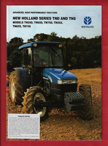 New holland series tnd tns - holland,