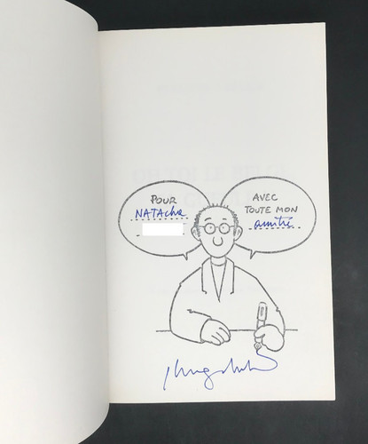 Geluck dedicace cachet - -,