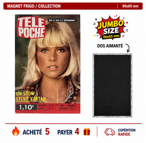 Magnet frigo sylvie - magnet,