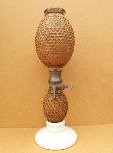 Ancien siphon fontaine - siphon, verre