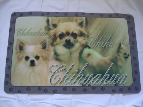 Tapis déco chien chihuahua - ,