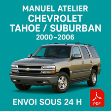 Manuel Atelier Chevrolet Tahoe