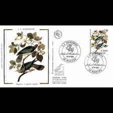 FDC soie - Série Arts