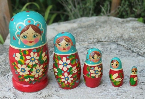 Russian matryoshka doll - matryoshka,