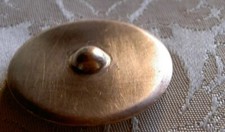 LARGE COPPER BUTTON 18TH CENTURY DIAMETER 3.5 CM