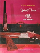 Advertising 1968 SPECIAL HUNTING RIFLE BROWNING FRENCH CARTRIDGE AD HUNTER