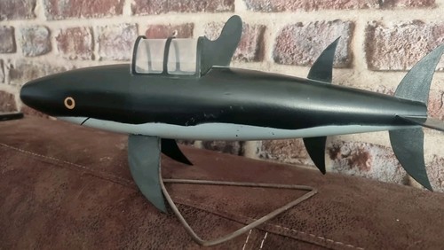 Sous marin requin - sous-marin, tintin