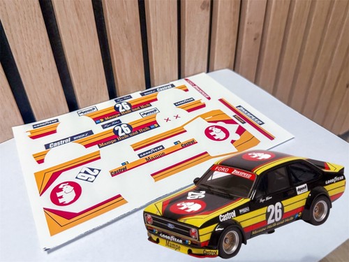 Décalcomanies pour ford - 1/43,