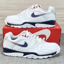 Nike Air Cross Trainer 3 Low USA White Navy Blue Bo Jackson CN0924-100 Mens 10.5