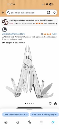 Leatherman wingman stainless - wingman,