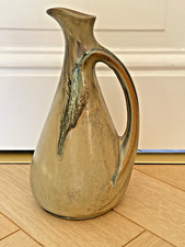 Vase Pichet en grès Flammé signé DENBAC - Art nouveau Vierzon - Arts & craft