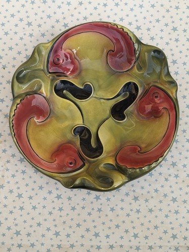 Ancien plat rond - plat,