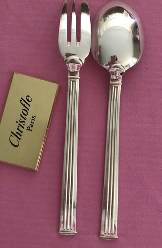 Christofle triad fork - fork, meat