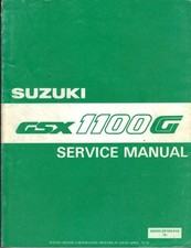 SUZUKI GSX1100G,GSX1100 G,M 1991 ORIGINAL FACTORY WORKSHOP MANUAL