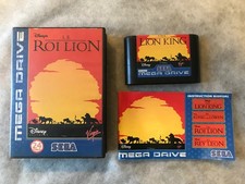 JEU SEGA MEGADRIVE LE ROI LION EN BOITE NOTICE TESTE