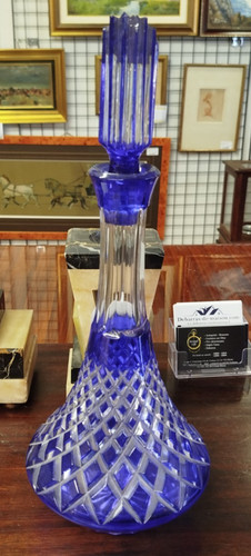 Carafe overlay cristal de - carafe, en