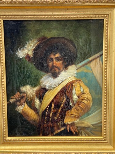 Tableau portrait gentilhomme