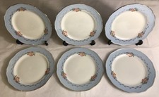Lot3 of 6 large flat plates L'amandinoise model ELIANE D 24 cm