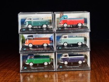Joblot Of 6x Cararama Volkswagen T1 Pick Up 1:72 Model Cars VW
