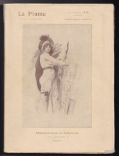 FELICIEN ROPS LA PLUME GRAVURE