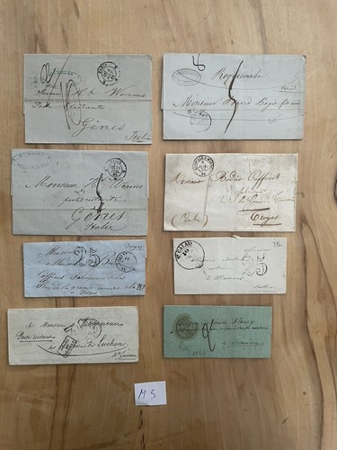 Lot lettres enveloppes - lot, 8