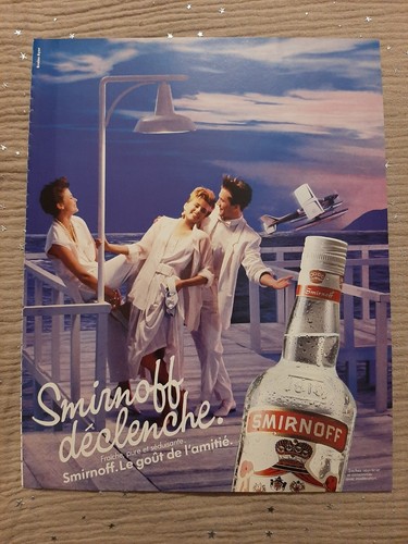 Publicité presse vodka - publicité,