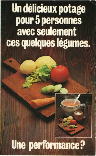 Vintage publicité du robot - !,
