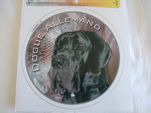Autocollant motif chien - autocollant,