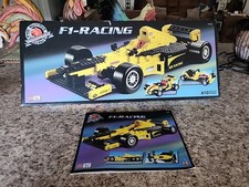 Mega Bloks F1 Racing Set 9755 Pro Builder Series Build 3 Different Cars